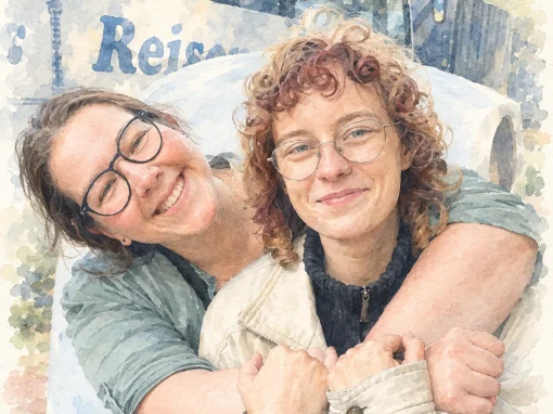 Die eigentliche Reisevorbereitung findet innen statt